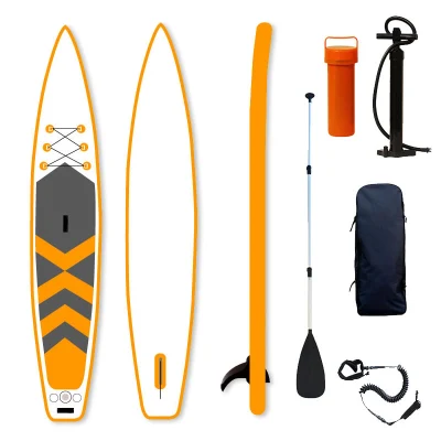 Tavola Sup da gara gonfiabile Stand Up Paddle di alta qualità con accessori gratuiti