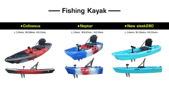 Promozione sconto Kayak da pesca a pedale con comando a pedale in vendita